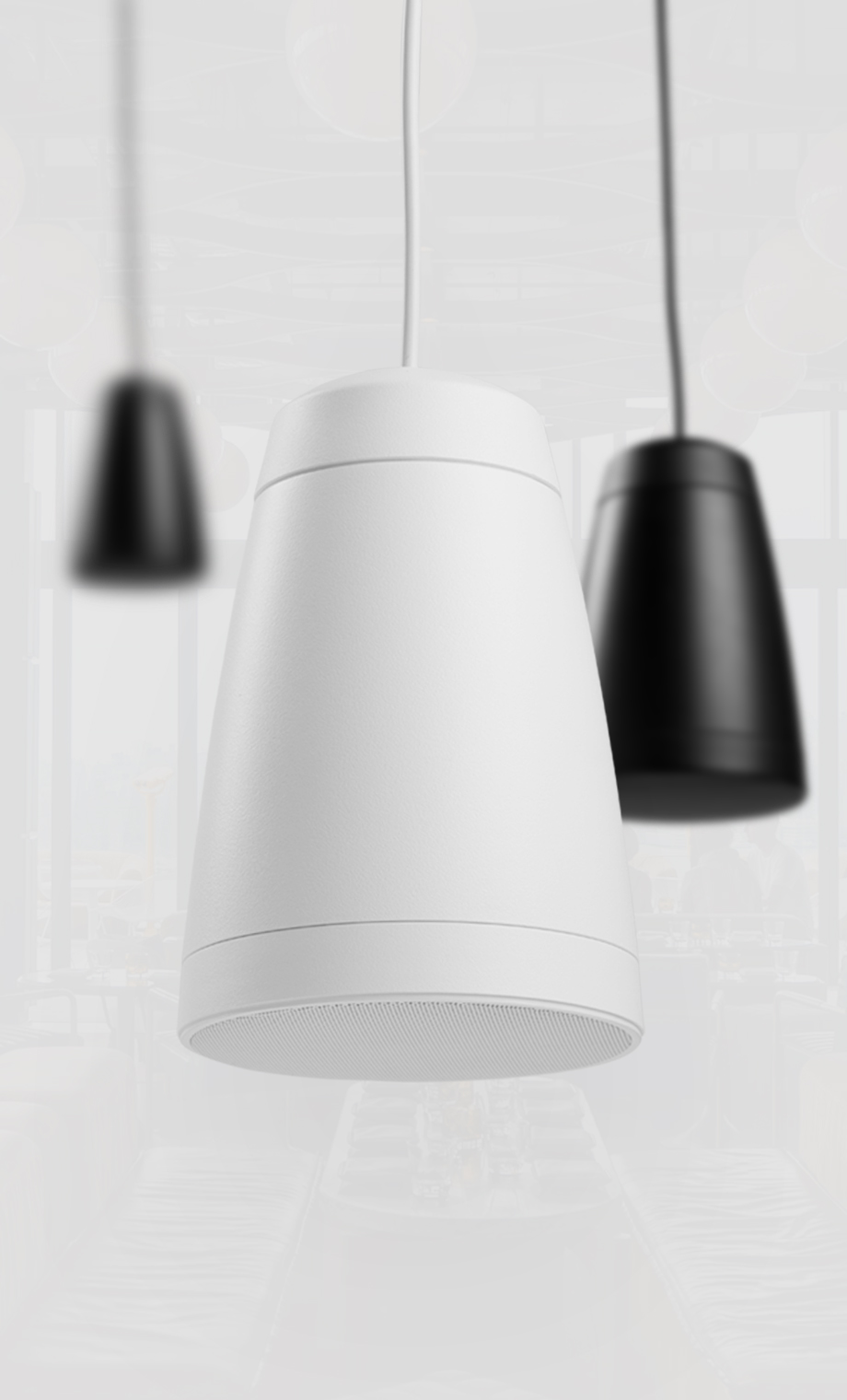 Power Dynamics introduces new Purity pendant speaker series