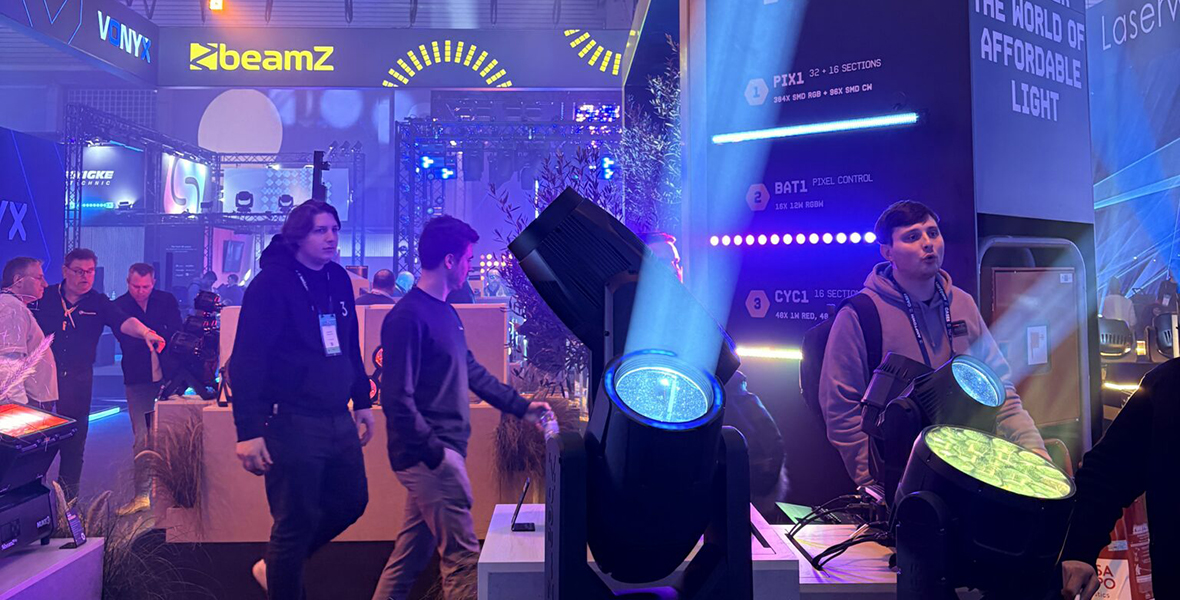 BeamZ takes the spotlight at ISE 2026!