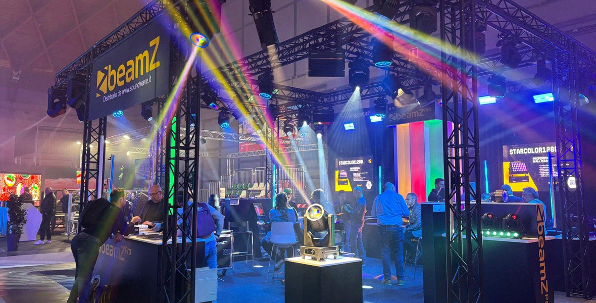 BeamZ back in the spotlight with innovative products at the MIR Show 2025 Rimini
