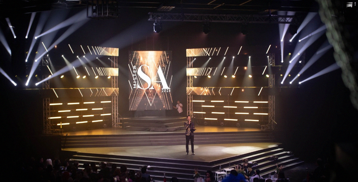 BeamZ Pro lights up the stage at Mister South Africa