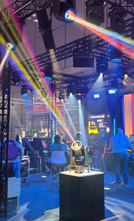 BeamZ back in the spotlight with innovative products at the MIR Show 2025 Rimini