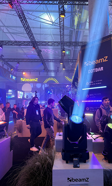 BeamZ takes the spotlight at ISE 2026!